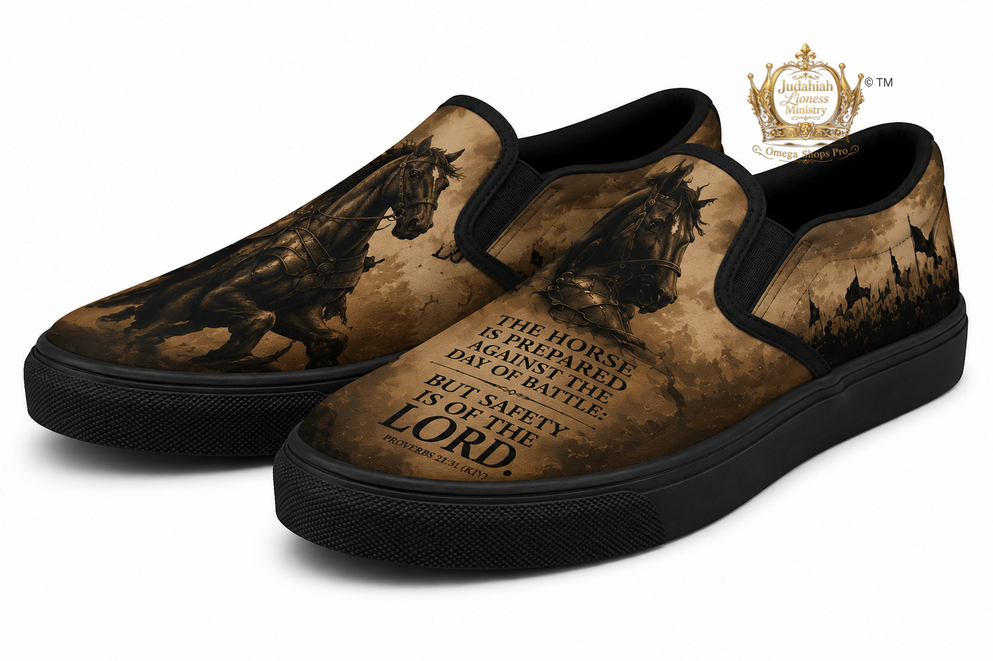 Prepared for Battle™ Men's Slip-On Canvas Shoes