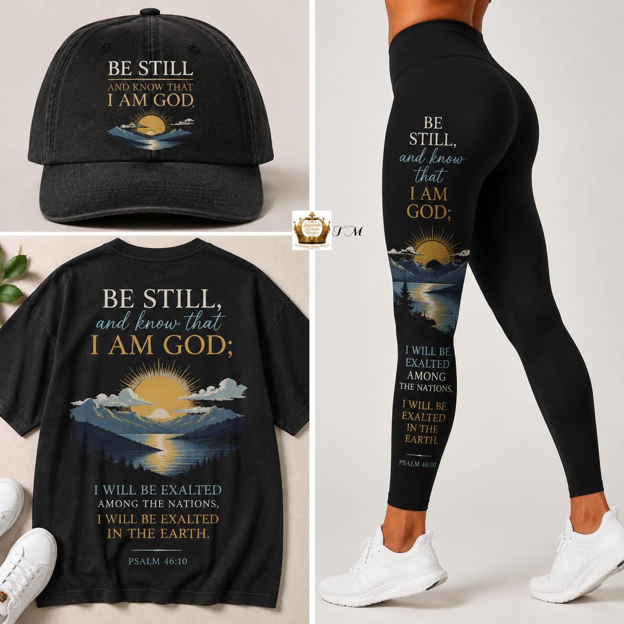 Faith Apparel Set | Inspirational Shirt, Hat & Leggings Collection