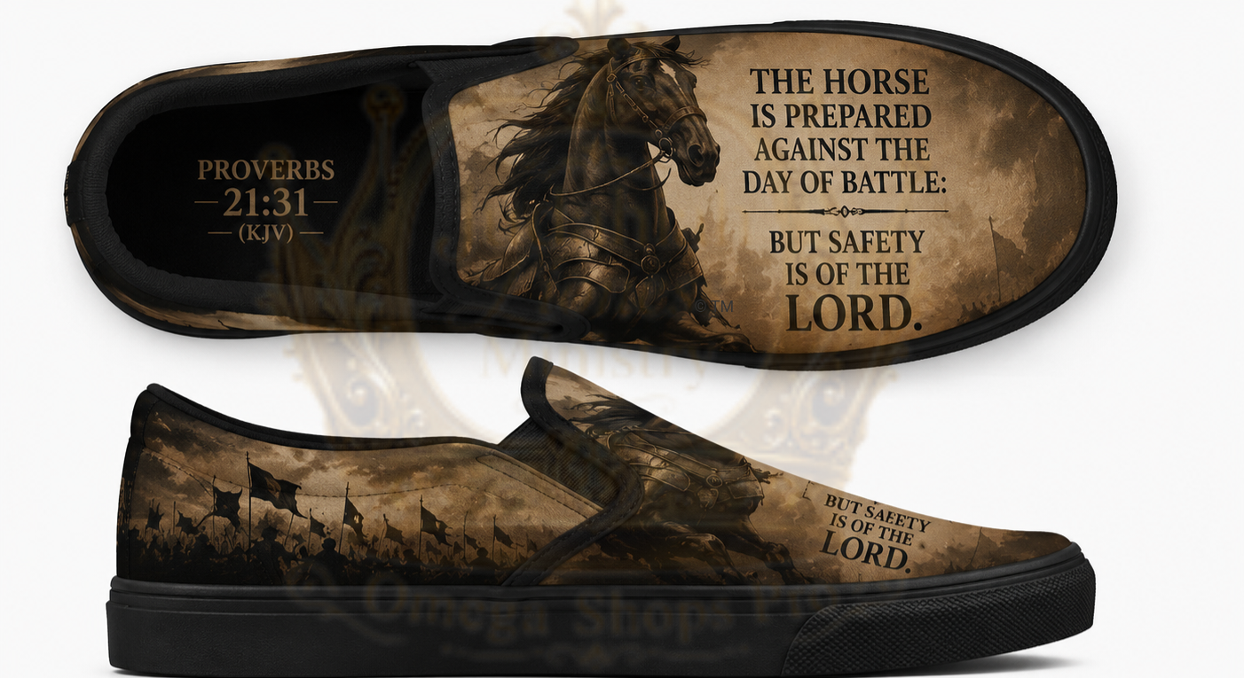 Prepared for Battle™ Men's Slip-On Canvas Shoes